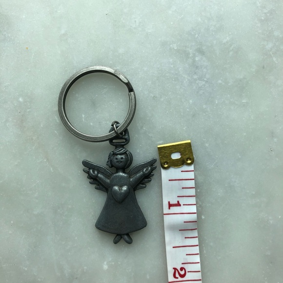 Vintage Heart Angel Keychain - Picture 5 of 5
